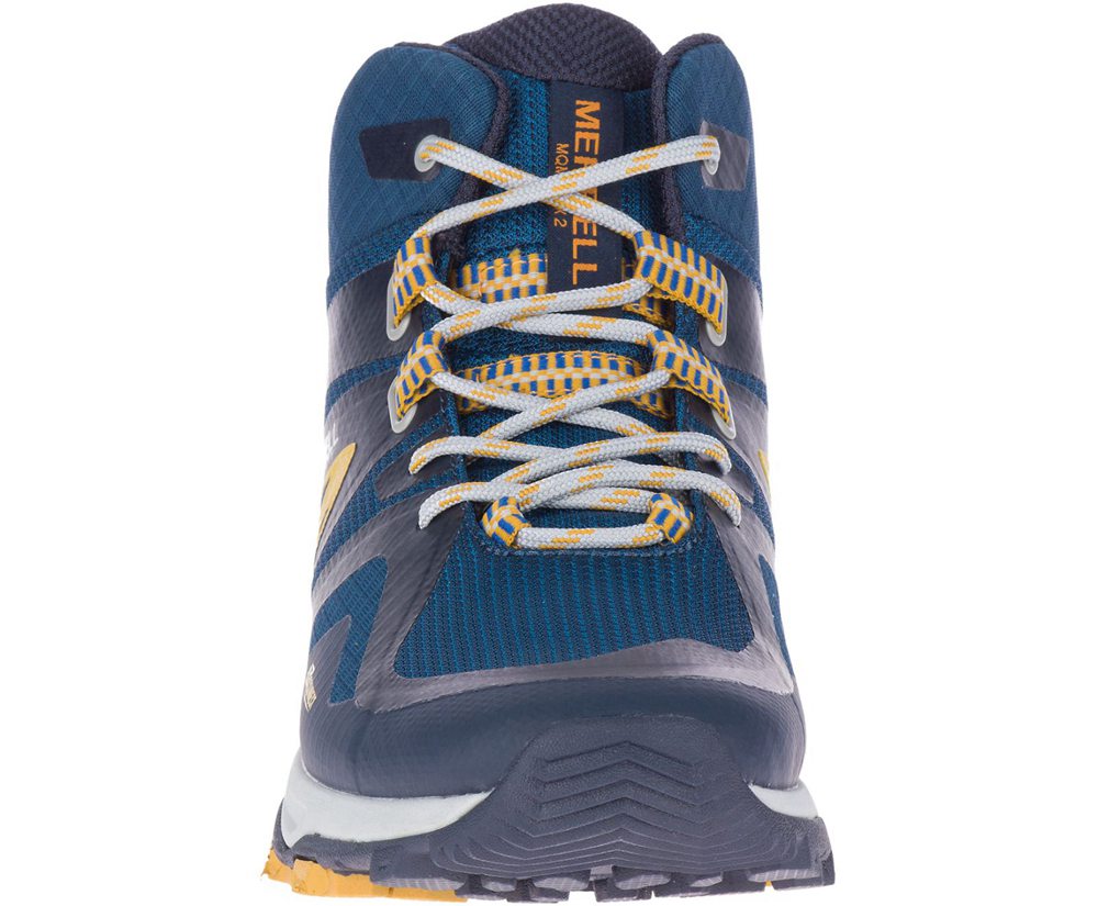 Merrell Vandrestøvler Herre - Mqm Flex 2 Mid Gore-Tex® - Blå - XZS860753